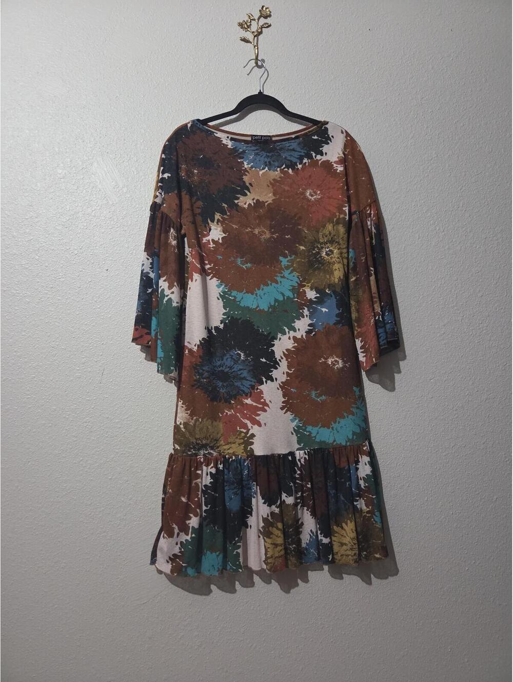 Vintage petit pois dress